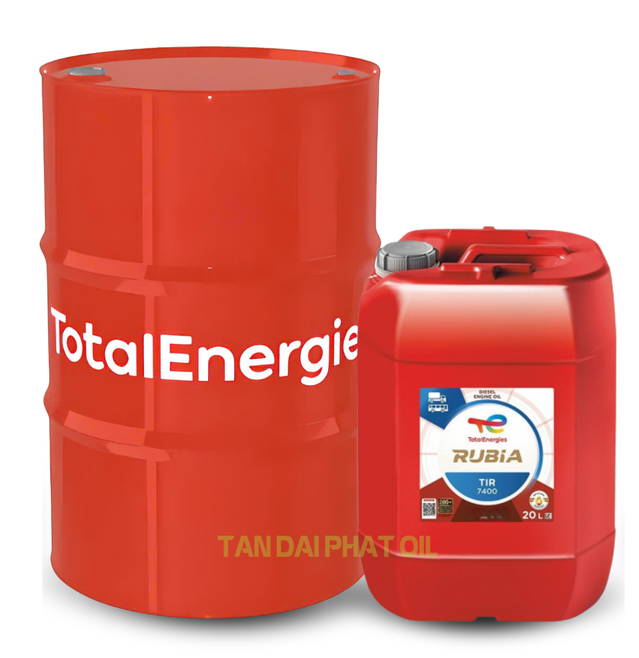 Dầu Động Cơ Total Rubia TIR 7400 20W-50