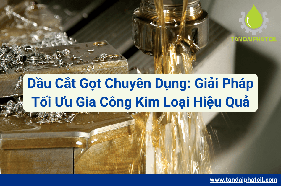 Dầu Cắt Gọt Chuyên Dụng: Giải Pháp Tối Ưu Gia Công Kim Loại Hiệu Quả